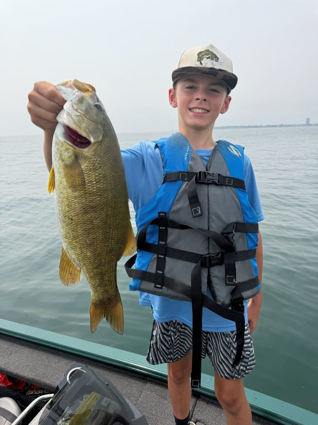 A fish caught on an N&T Outfitters charter