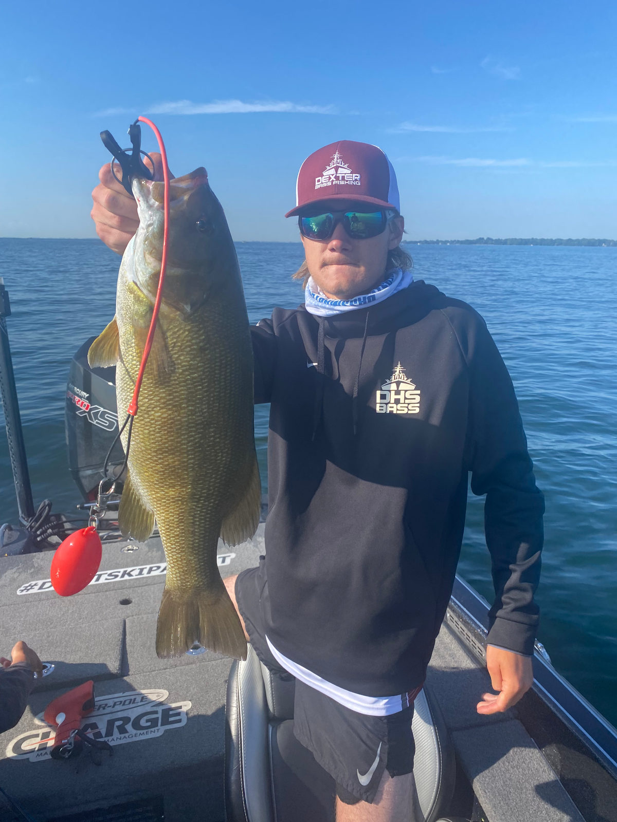 A fish caught on an N&T Outfitters charter