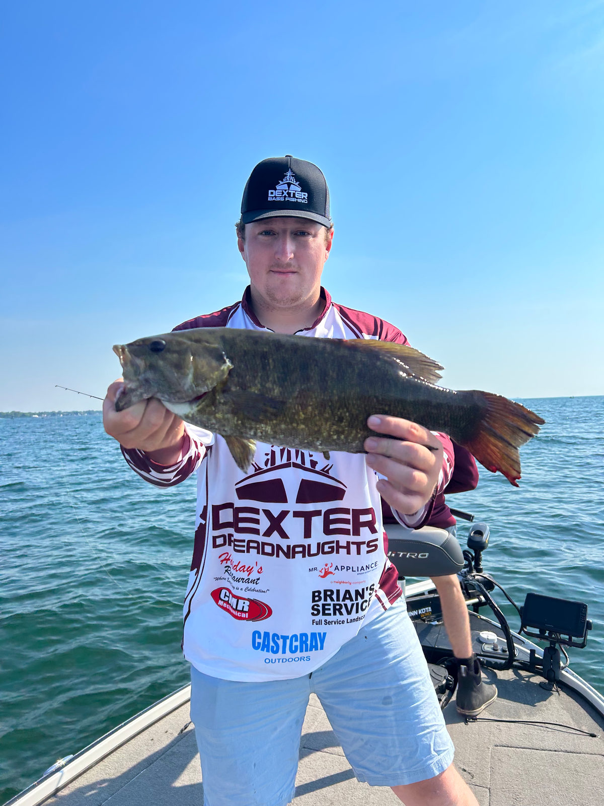 A fish caught on an N&T Outfitters charter